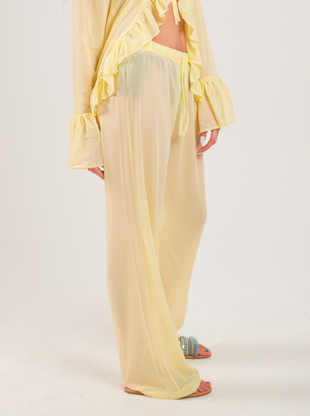 Flowy Chiffon Pants