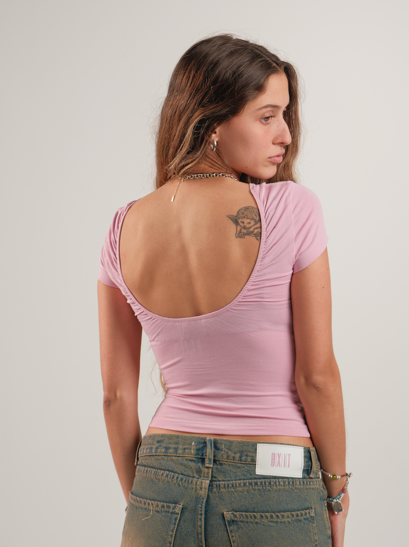 Backless Contour Top