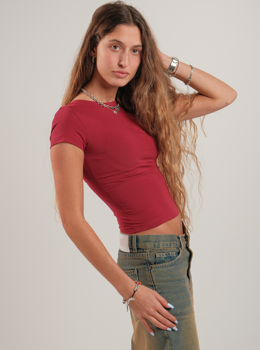 Backless Contour Top